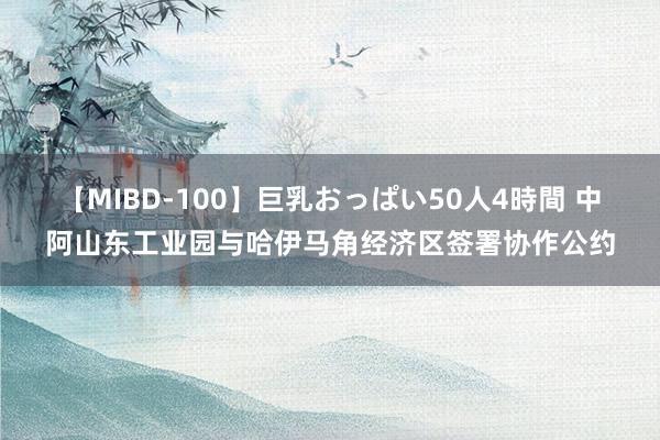 【MIBD-100】巨乳おっぱい50人4時間 中阿山东工业园与哈伊马角经济区签署协作公约